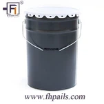 Cubells sòlids de 20 litres amb tapa de flor edege