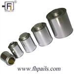 Llauna de conserva amb cargol per a adhesiu