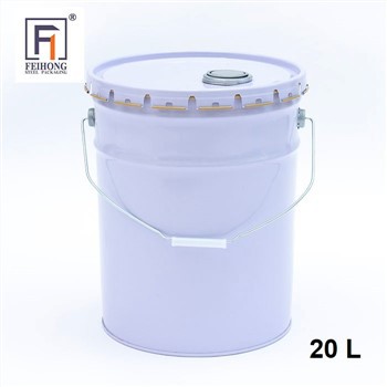 Cub d'acer de 5 galons a l'engròs amb broc Rieke per a diluents